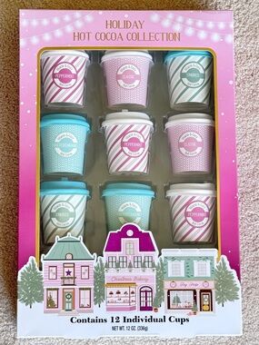 Olivia Sarah Hot Cocoa Collection Gift Set Milk Chocolate Salted Caramel S'mores